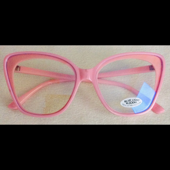Chic New BLUE UV LIGHT Blocking Non-Rx EYEGLASSES - Picture 5 of 9
